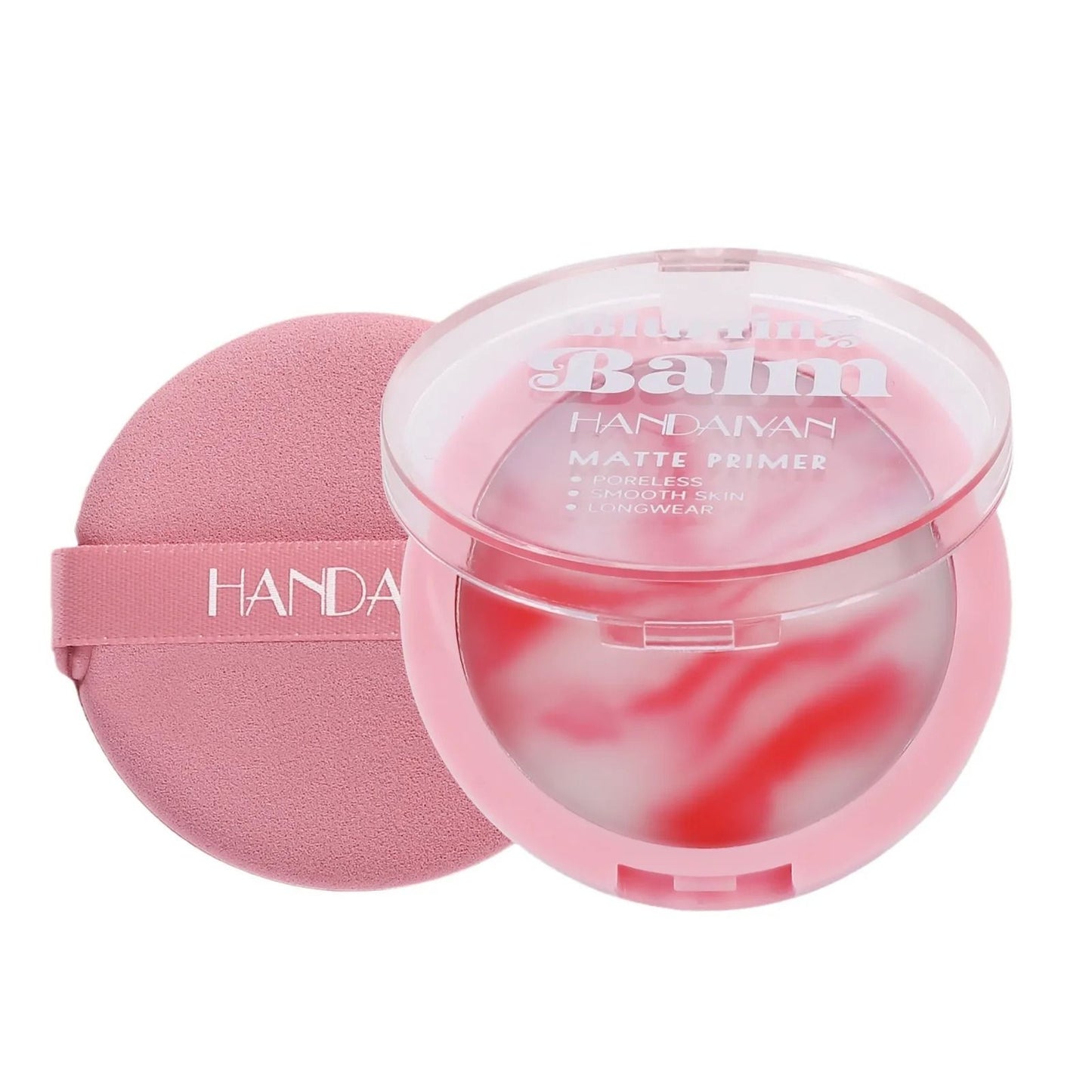 Loose Face Powder With Puff Oil Control Matte Waterproof Finish 4