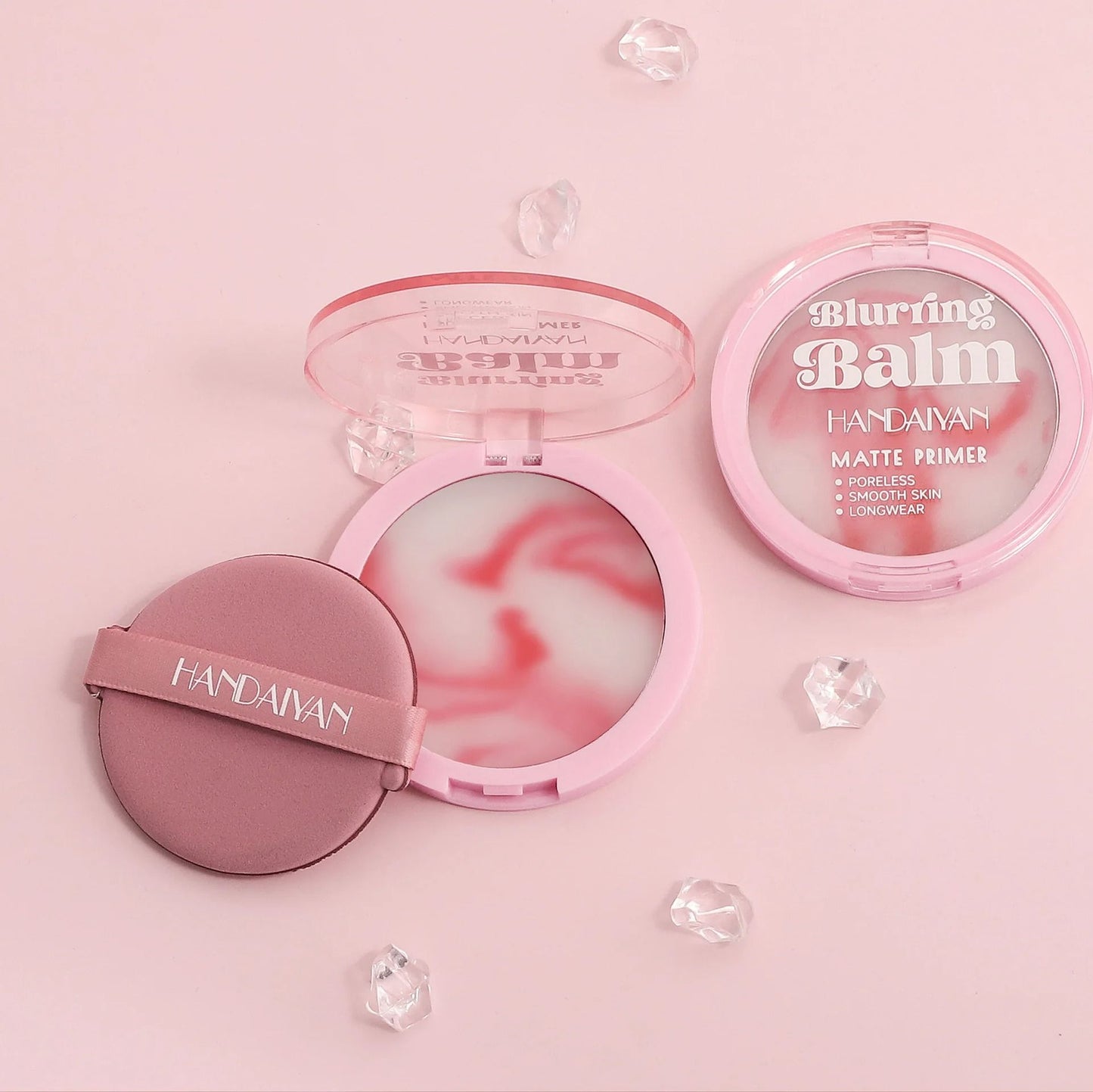 Loose Face Powder With Puff Oil Control Matte Waterproof Finish 5