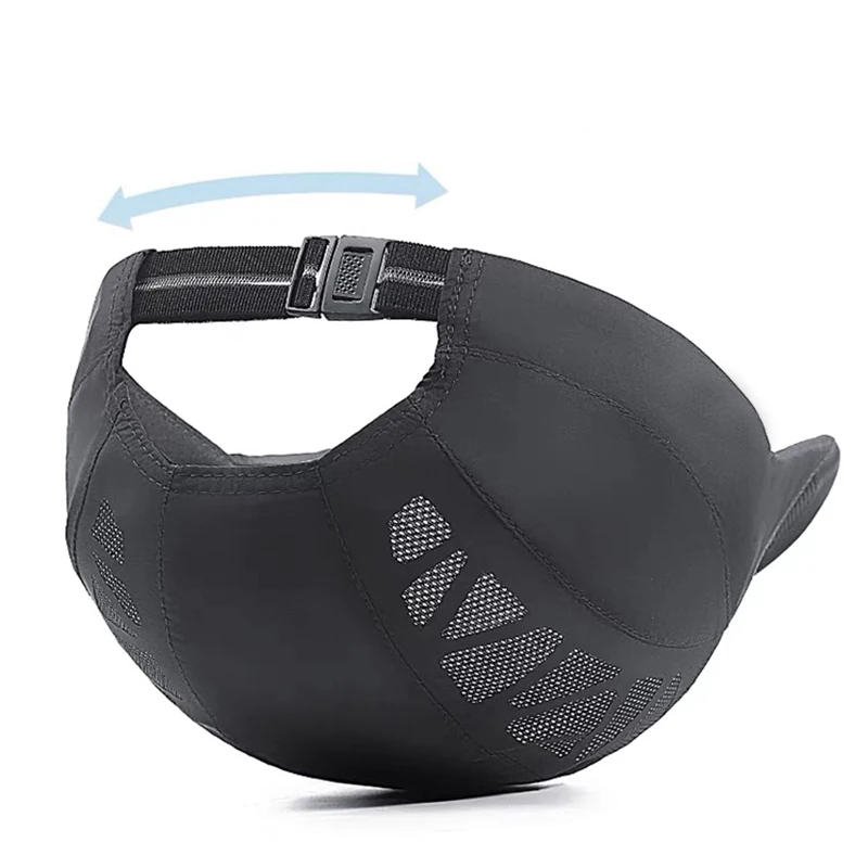 Breathable Mesh Quick Drying Summer Mens Sports Sun Hats Boina Golf Hat Fashion Solid Flat Cap 3