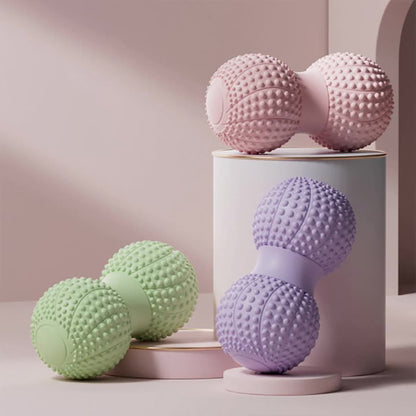 High Density Therapy Tool, Peanut Massage Ball Yoga Balls, Muscle Pain Relief, Myofascial Release, Fitness Recovery