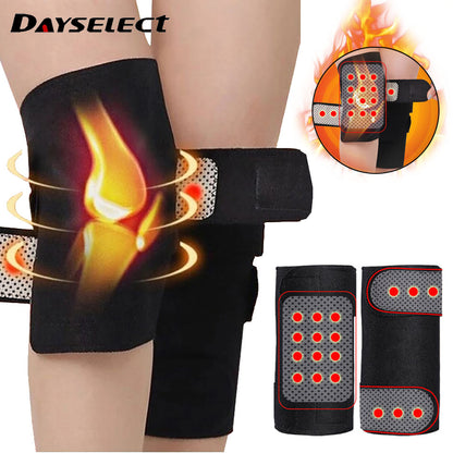 Magnetic Therapy Kneepad, Tourmaline Self Heating Knee Pads, Arthritis Knee Patella Support, Pain Relief Belt