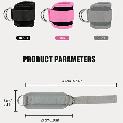 Adjustable Gym Leg Strength Workouts, Hip Fitness Ankle Straps, Sports Guard, Butt Device, Abductors With Buckle