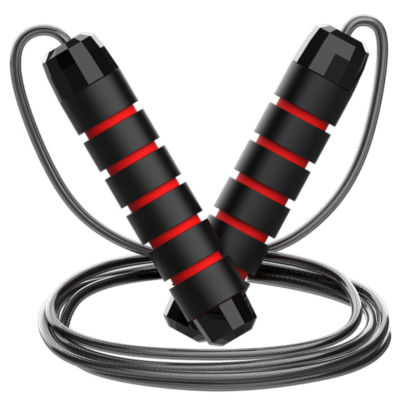 Skipping Exercise Jump Rope, Steel Wire, Adjustable Fitness Workout, Home Training, Tangle-Free Sport Equipment