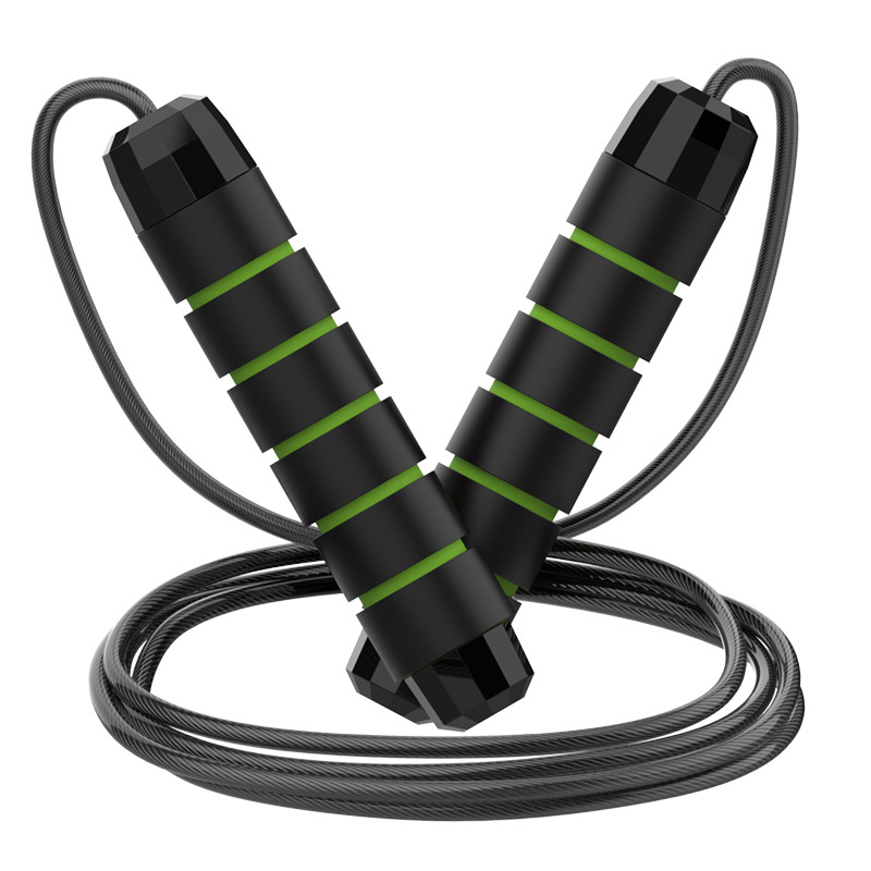 Skipping Exercise Jump Rope, Steel Wire, Adjustable Fitness Workout, Home Training, Tangle-Free Sport Equipment