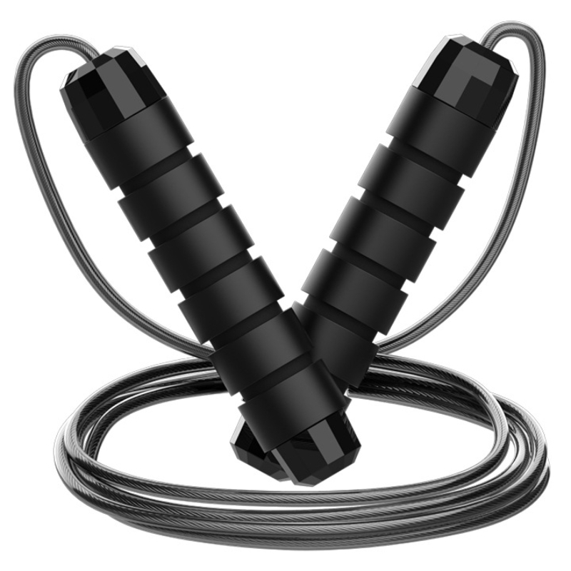 Skipping Exercise Jump Rope, Steel Wire, Adjustable Fitness Workout, Home Training, Tangle-Free Sport Equipment