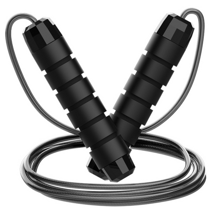 Skipping Exercise Jump Rope, Steel Wire, Adjustable Fitness Workout, Home Training, Tangle-Free Sport Equipment
