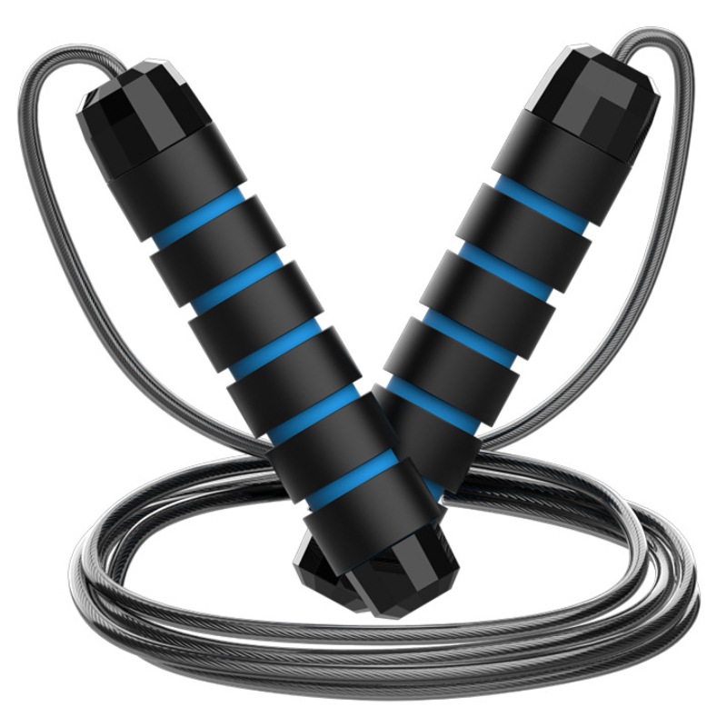 Skipping Exercise Jump Rope, Steel Wire, Adjustable Fitness Workout, Home Training, Tangle-Free Sport Equipment