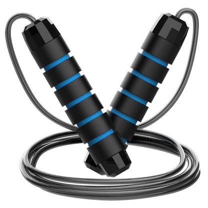 Skipping Exercise Jump Rope, Steel Wire, Adjustable Fitness Workout, Home Training, Tangle-Free Sport Equipment