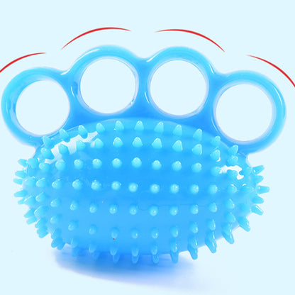 Four-fingered Hedgehog, Finger Grip Ball, Primary Grip Training Soft Ball, Massage Finger Ball, Hand Rehabilitation