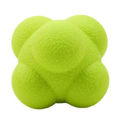 Speed Agility Reaction Ball, Hexagonal Fitness Ball, Reflex Skills Training, Unpredictable Ball, Outdoor Fun Toys