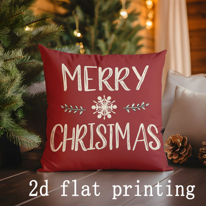 Merry Christmas Home Sweet Home Pillow Cover Home Decor Cushion Suitable For Sofa Bedroom Car 3