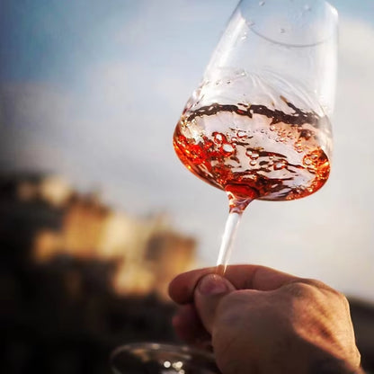 Luxury Superior Quality Crystal Wine Glass, Extremely Thin Handmade Flawless Champagne Cup