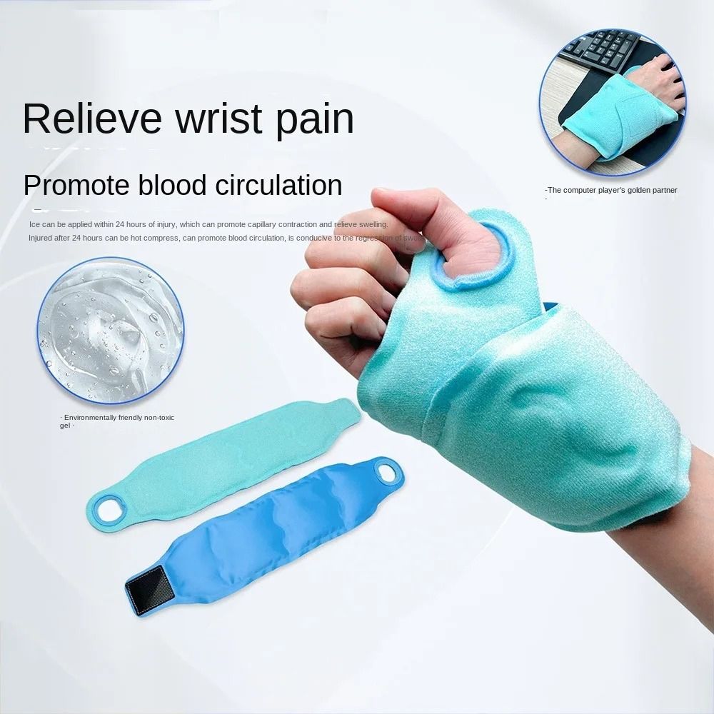Wrist Ice Pack Wrap For Carpal Tunnel Care Gel Cold Packs 1