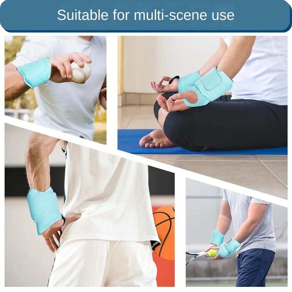 Wrist Ice Pack Wrap For Carpal Tunnel Care Gel Cold Packs 2