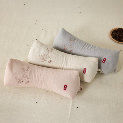 Buckwheat Pillow Herbal Traction New Neck Buckwheat Hull Cotton And Linen Triangular Pillow Cervica 2