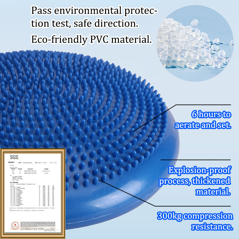 PVC Balance Stone, Montessori Children Toys, Inflatable Cushion, Tactile Sensing, Sensory Integration, Social Party Game