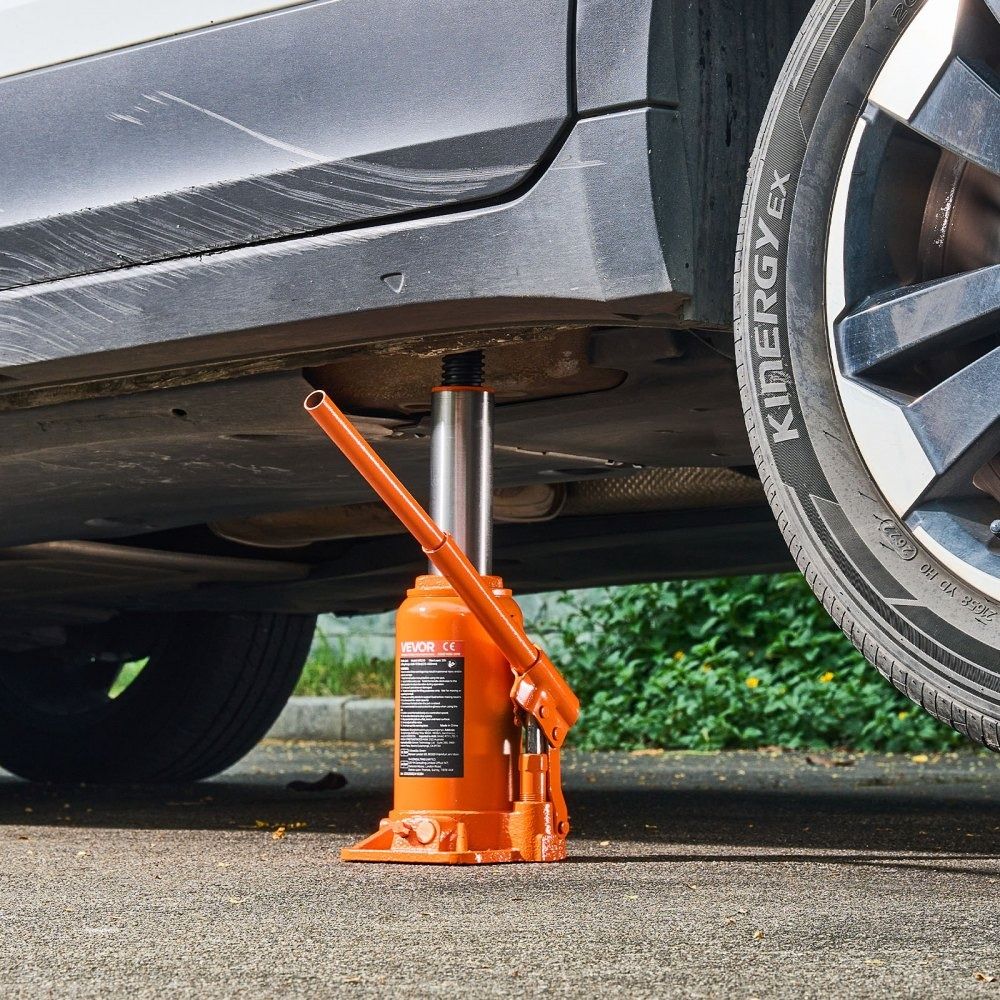 Heavy Duty Hydraulic Bottle Jack Auto Repair Jack For Car SUV Pickup High Lift Range 4