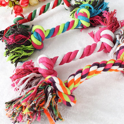 Pet Molar Dog Toy, Cotton Rope Knot, Bite-resistant Chew, Small Dog Puppy, Teeth Cleaning, Stuffy Relief