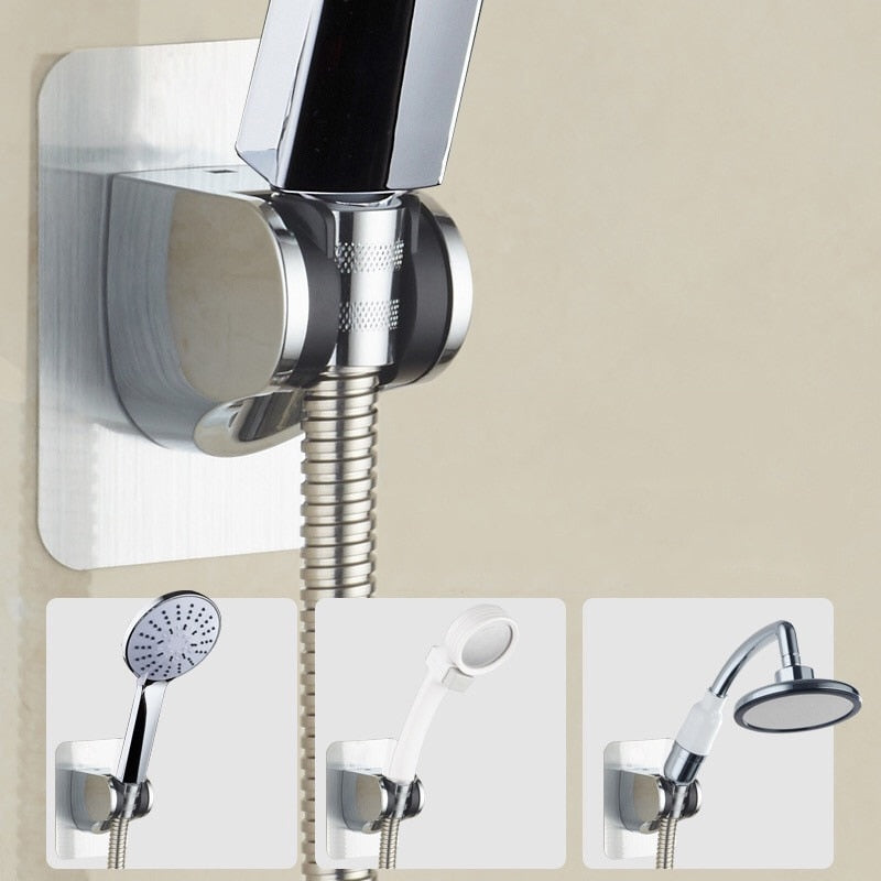 Punch Free Household Adjustable Shower Universal Showerhead Holder Wall Mounted Self Adhesive Bathr 3