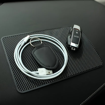 Sticky Anti Slip PVC Pads Car Dashboard Non Slip Mat Heat Resistant Phone Sunglasses Holder Car Int 1
