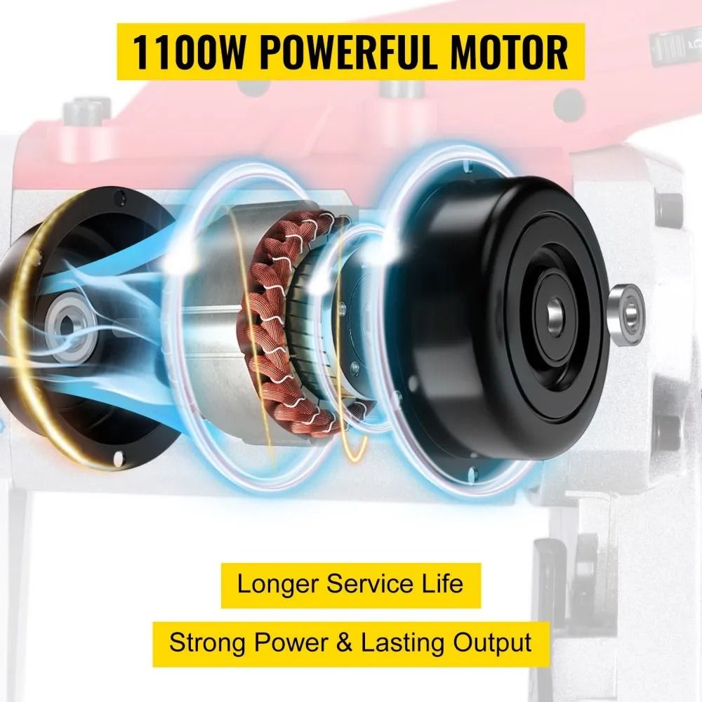 Variable Speed Portable Bandsaw Motor Deep Cut Band Saw For Metal Wood Portable Band Saw Cutting Ca 1