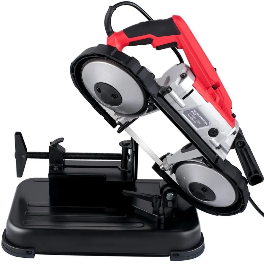 Variable Speed Portable Bandsaw Motor Deep Cut Band Saw For Metal Wood Portable Band Saw Cutting Ca 10