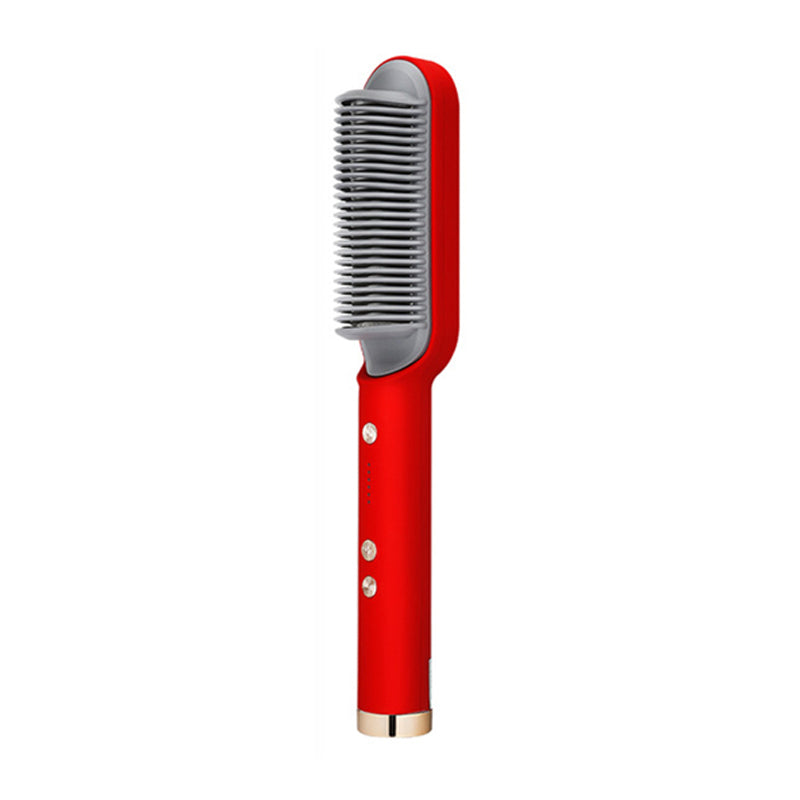 Electric Hair Straightener Brush Professional Fast Heating Ceramic Hair Straightener 7
