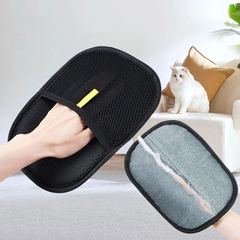 Pet Hair Remover Portable Washable Dehairing Glove For Clothes And Pets 2