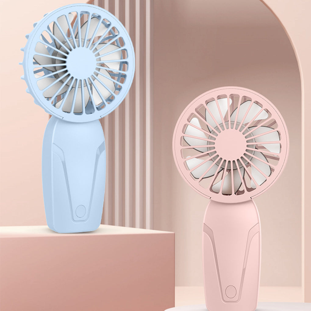 Portable Mini Pocket Fan, USB Rechargeable Mini Fan, Appearance ABS Lightweight Handheld Fan