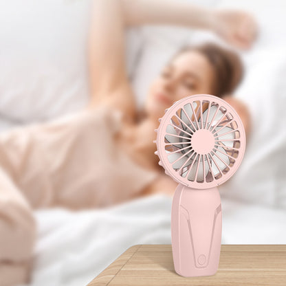 Portable Mini Pocket Fan, USB Rechargeable Mini Fan, Appearance ABS Lightweight Handheld Fan