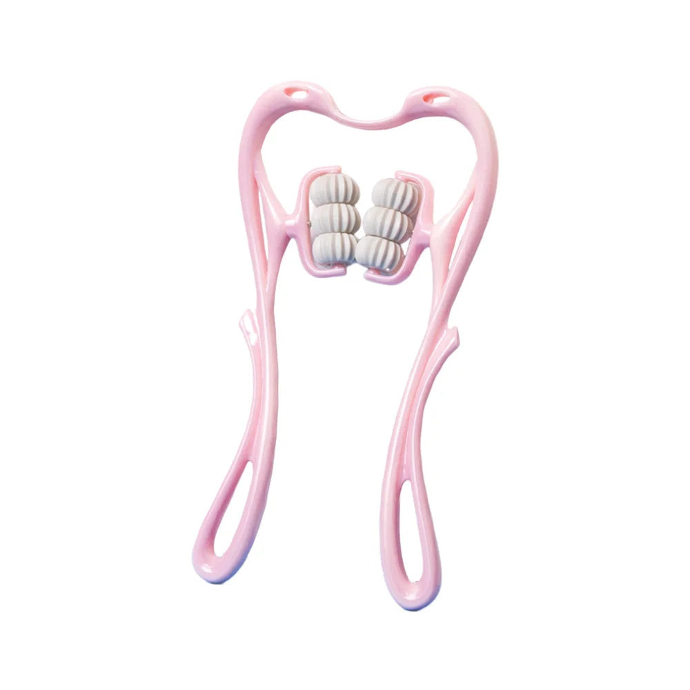 Manual Neck Clamp Cervical Neck Massager 6Ball Kneading Roller Shoulder And Neck Relaxation Massage 7