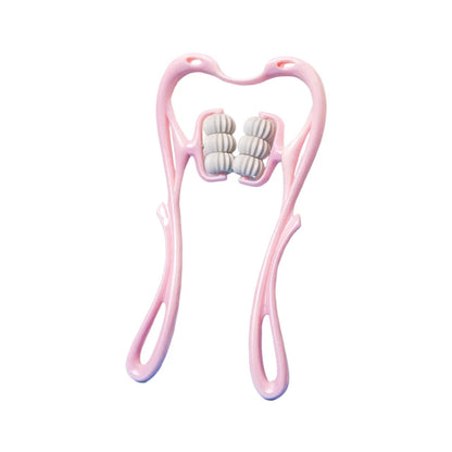 Manual Neck Clamp Cervical Neck Massager 6Ball Kneading Roller Shoulder And Neck Relaxation Massage 7