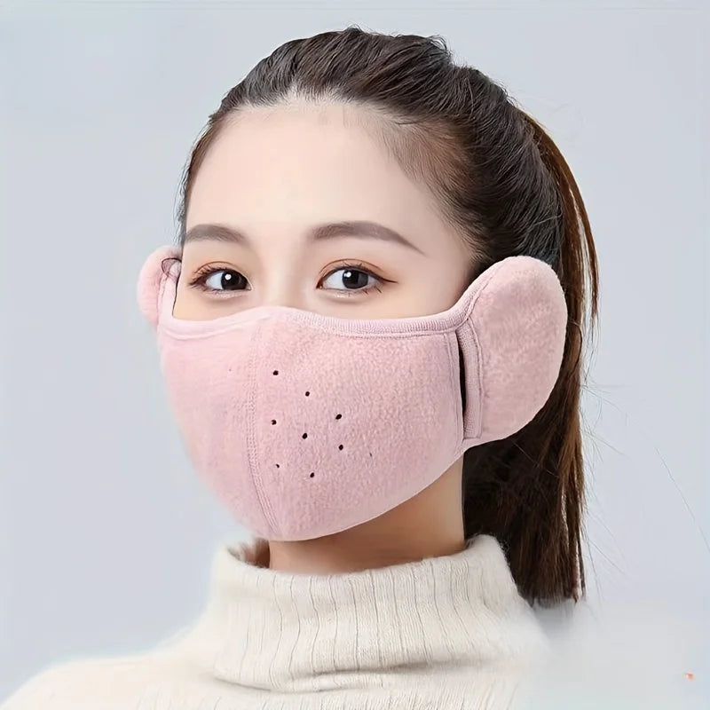 Full Cover Face Mask Outdoor Winter Mask Windproof Mask Breathable Thickened Dustproof Reusable Mas 4