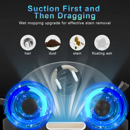 Fully Automatic Sweeping Robot, Household Three In One, Intelligent Suction And Mop