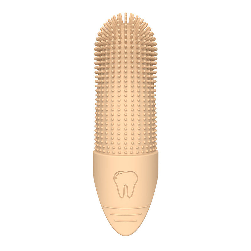 Cleaning Finger Toothbrush for Dogs, Dog Toothbrush Silicone Finger Brush, Food Grade Toothbrush for Dogs and Cats