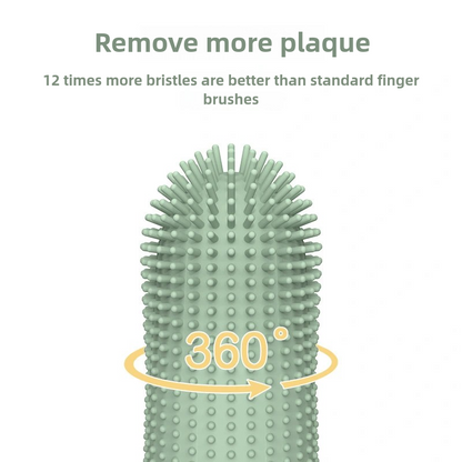 Cleaning Finger Toothbrush for Dogs, Dog Toothbrush Silicone Finger Brush, Food Grade Toothbrush for Dogs and Cats