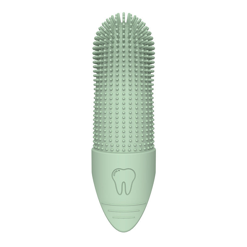 Cleaning Finger Toothbrush for Dogs, Dog Toothbrush Silicone Finger Brush, Food Grade Toothbrush for Dogs and Cats