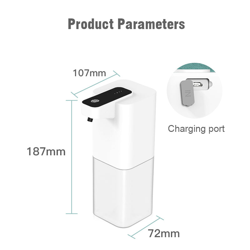 Automatic Liquid Soap Dispenser Touch Less Infrared Sensor Hand Free Soap Dispenser Smart Foam Mach 4
