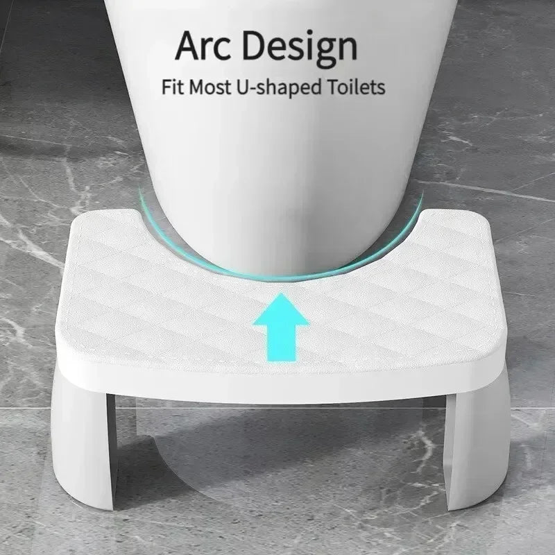 Toilet Foot Stool Squat Stool For Pregnant Woman, Waterproof Squatty Potty Toilet Stool, Comfortable Support