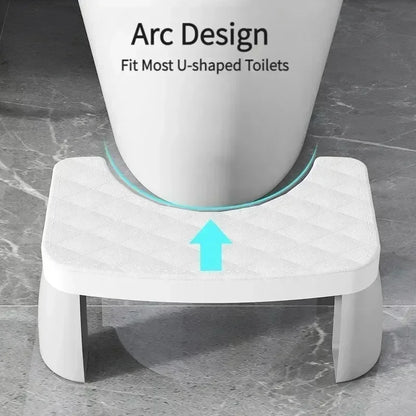 Toilet Foot Stool Squat Stool For Pregnant Woman, Waterproof Squatty Potty Toilet Stool, Comfortable Support