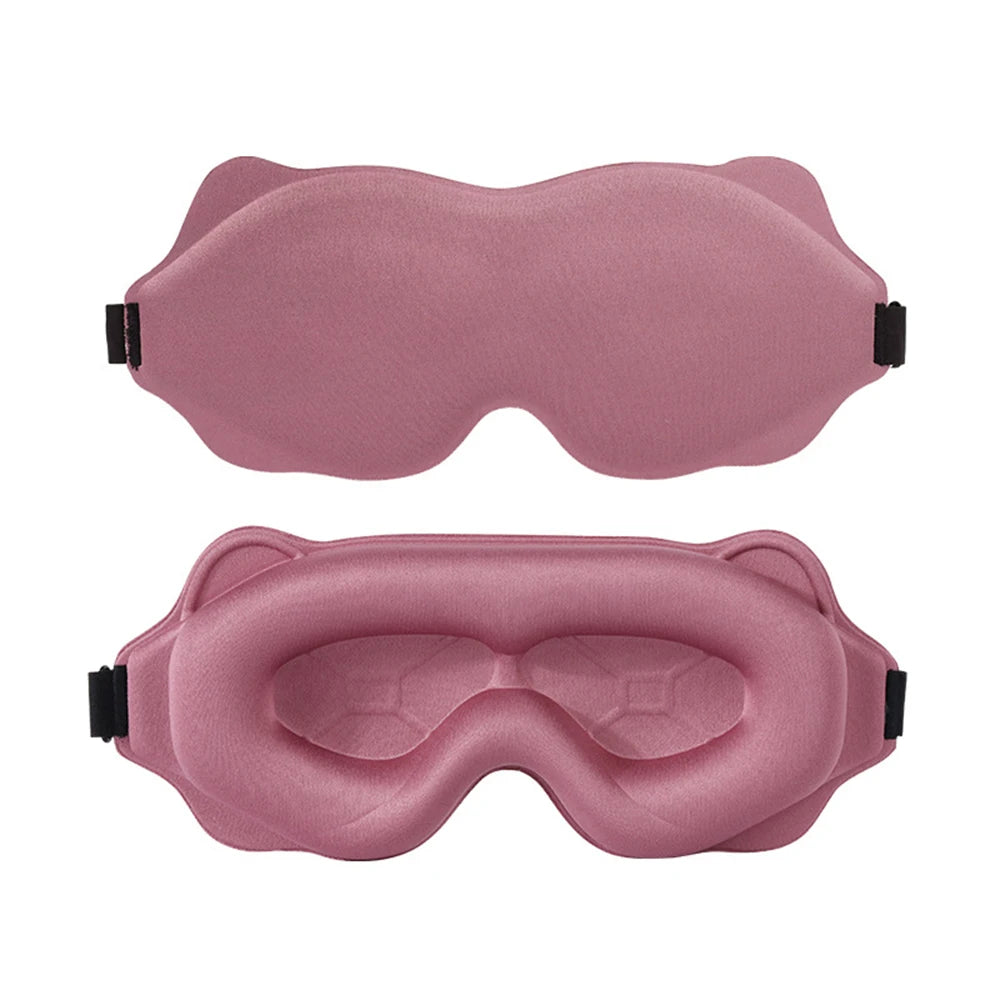 Padded Sleep Mask For Eyes Sleeping Mask Block Out Light Slaapmasker Eye Shade Blindfold Sleeping A 8