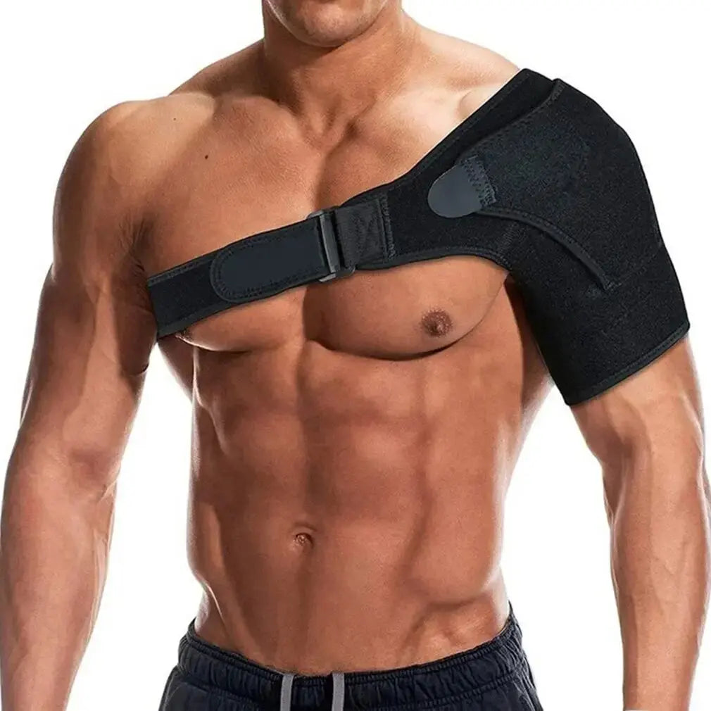 Shoulder Brace with Pressure Pad, Adjustable Shoulder Brace for Left and Right Shoulder Protect