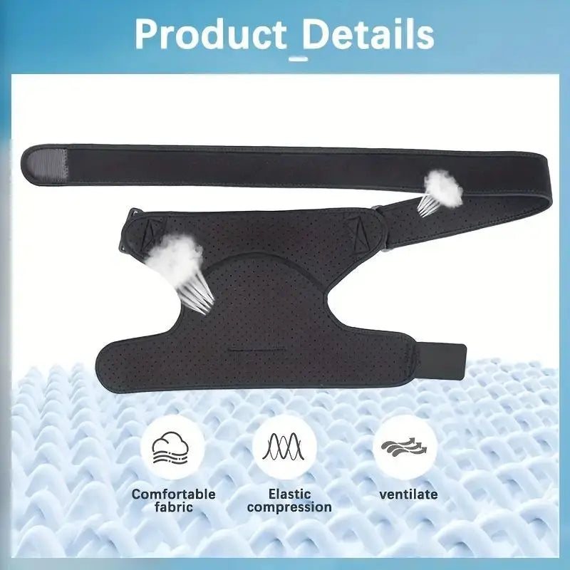 Shoulder Brace with Pressure Pad, Adjustable Shoulder Brace for Left and Right Shoulder Protect