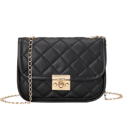 Ladies Bags Trendy Womens Bag New Embroidered Bag Cross Border Small Square Bag Fashion Chain Bag 4