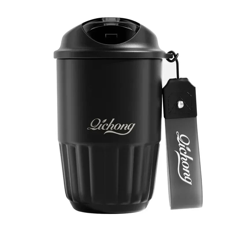 Ceramic Liner Thermos Coffee Cup, Double Wall Stainless Steel, Vacuum Insulated Thermal Mug, Tumbler Gift For Coffee