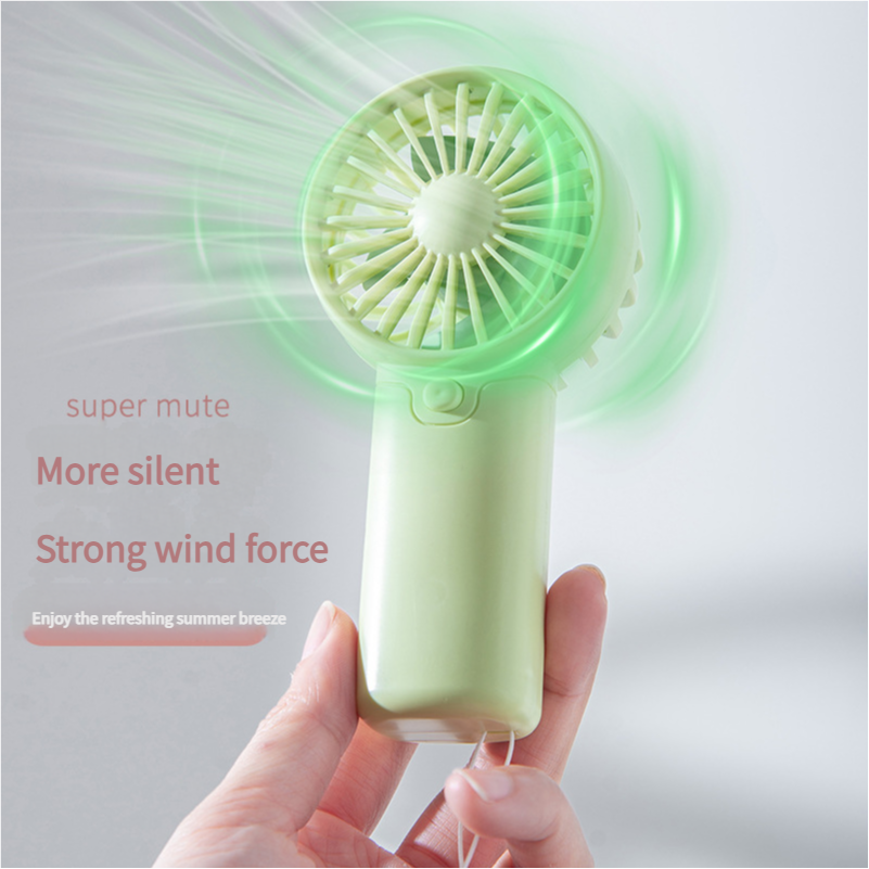 Title 1 Portable Mini Fan Handheld Small Fan Lightweight Pocket Fan Convenient Creative Air Cooler 2