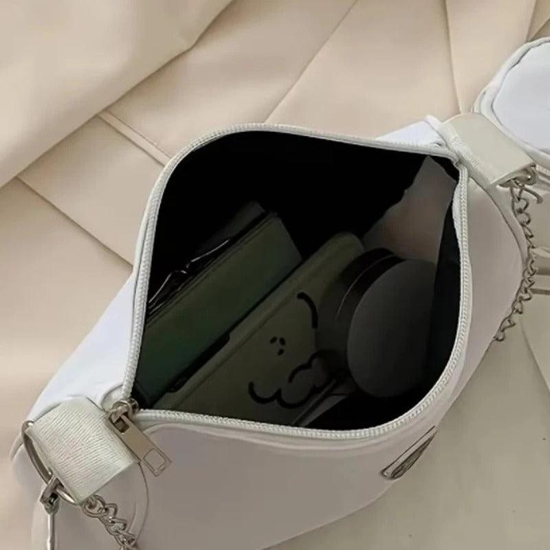 HighEnd Feel Handbag Womens Large Capacity Canvas Convenient Commuting Bag Premium Sewing Thread 3
