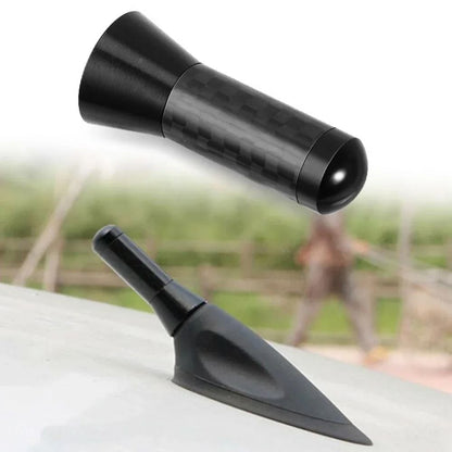 Carbon Fiber Short Car Antenna  Compact Design With Clear Stable Radio Reception 3