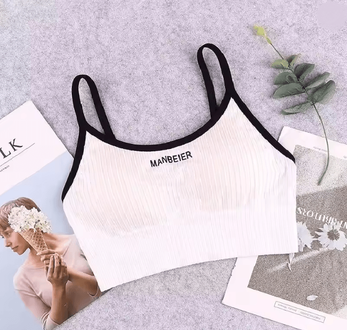 Soft Support Cotton Sports Bra Crop Top 6