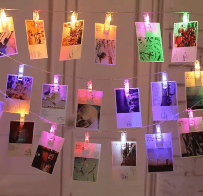 Photo Clip LED Fairy String Lights Display Garland 1